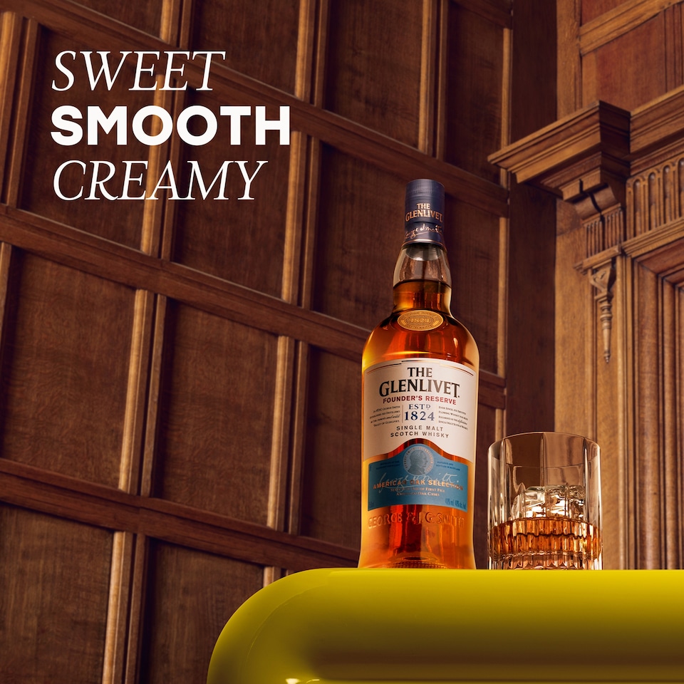 image 1 of The Glenlivet Founder's Reserve Single Malt Scotch Whisky 70cl