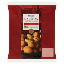 Tesco Seasonal New Potatoes 750G