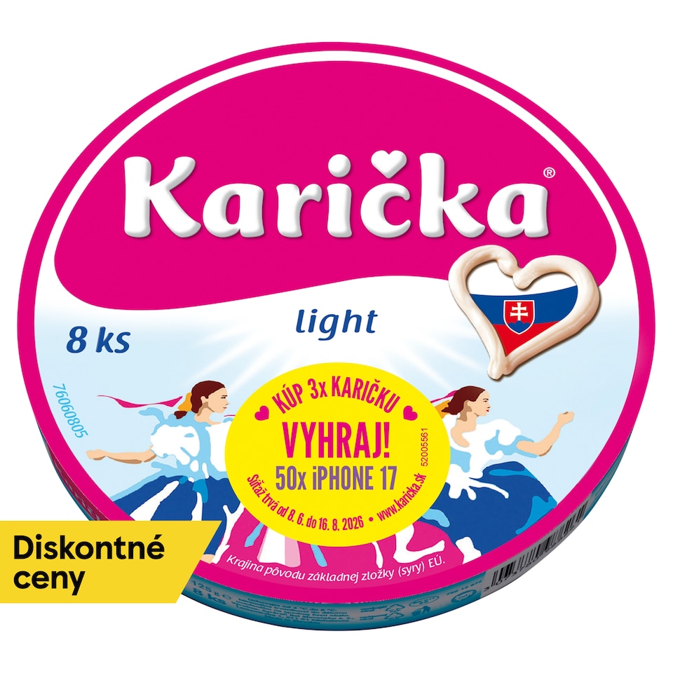 Karička Classic Light 8 pcs 125 g