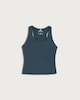 image 4 of F&F Active ULTRASTRETCH Racerback Vest in Navy