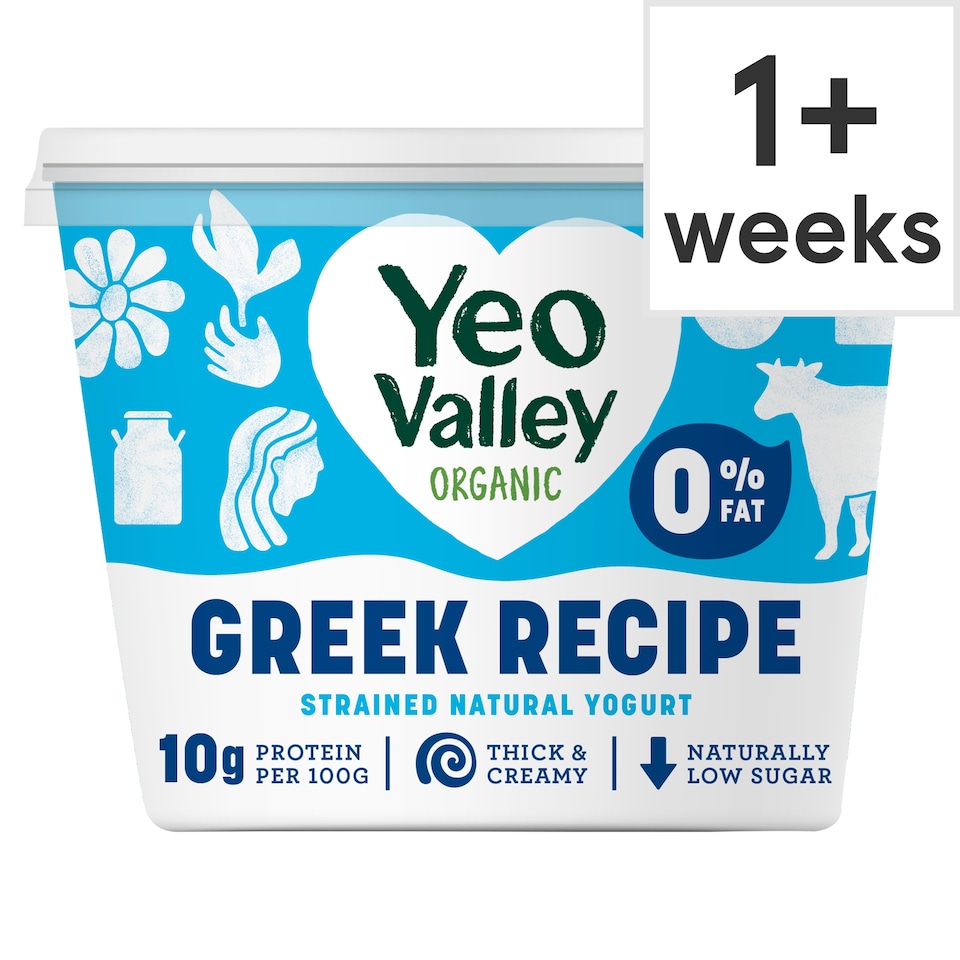image 1 of Yeo Valley Organic 0% Greek Recipe Yogurt 450g
