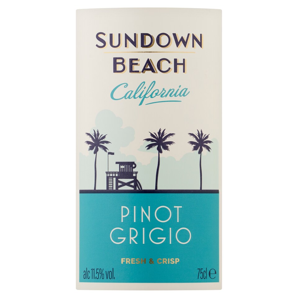image 1 of Sundown Beach Pinot Grigio 75cL