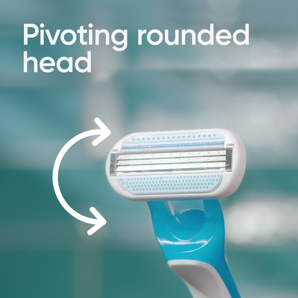 image 1 of Gillette Venus Oceana Women's Disposable Razors 3 Pack