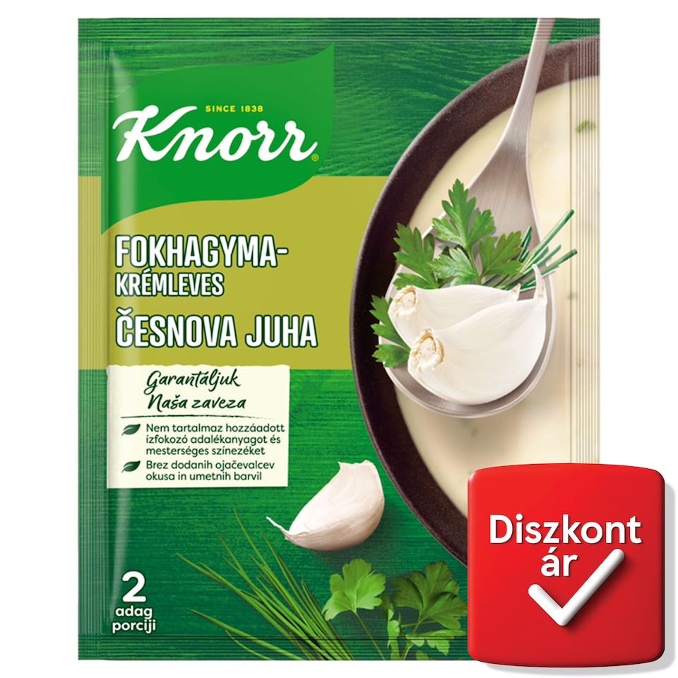 Knorr fokhagymakrémleves 61 g