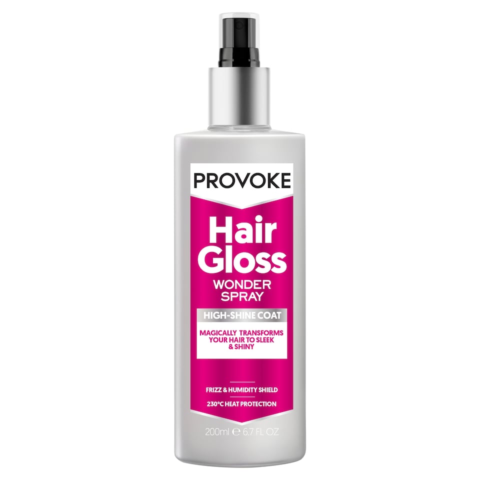 Provoke Hair Gloss Wonder Spray High-Shine Coat 200ml