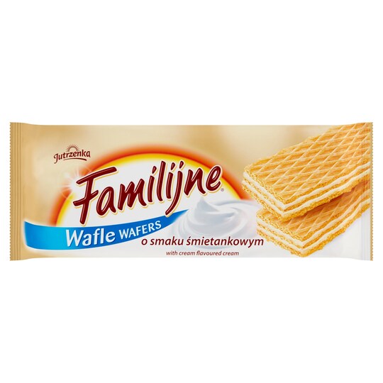 Jutrzenka Familijne Cream Wafers 180G Tesco Groceries