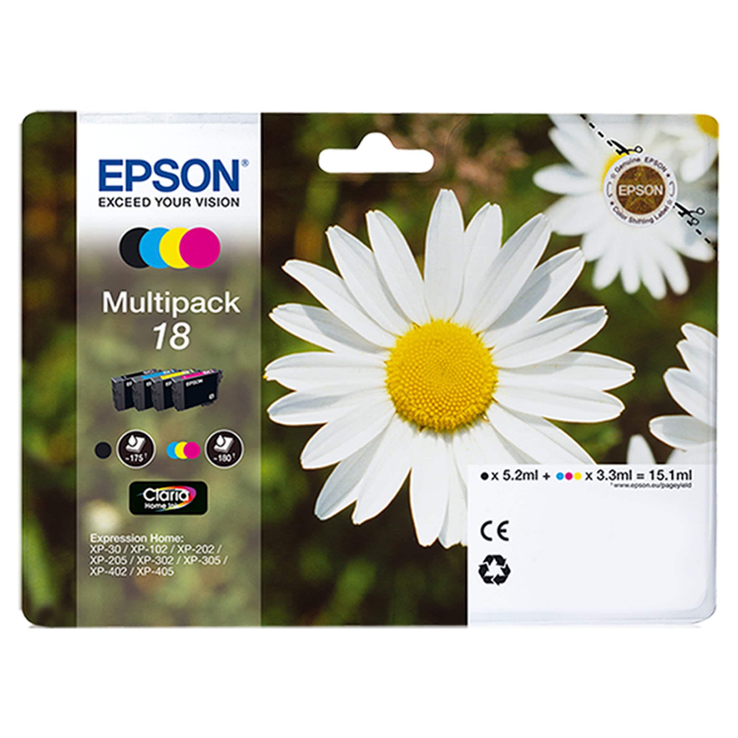 Epson Daisy T1806 Multipack Printer Ink 