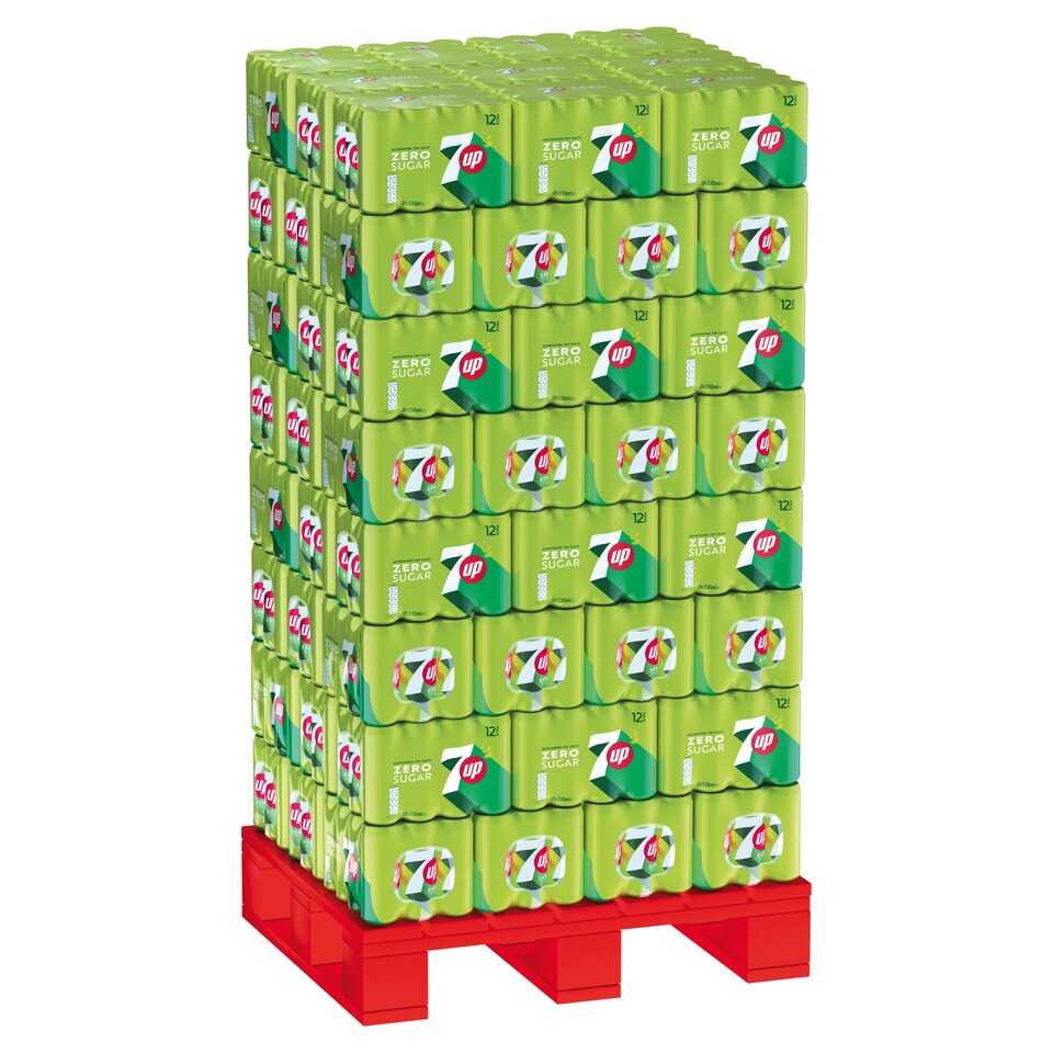 7Up Zero Sugar Lemon And Lime 330Ml