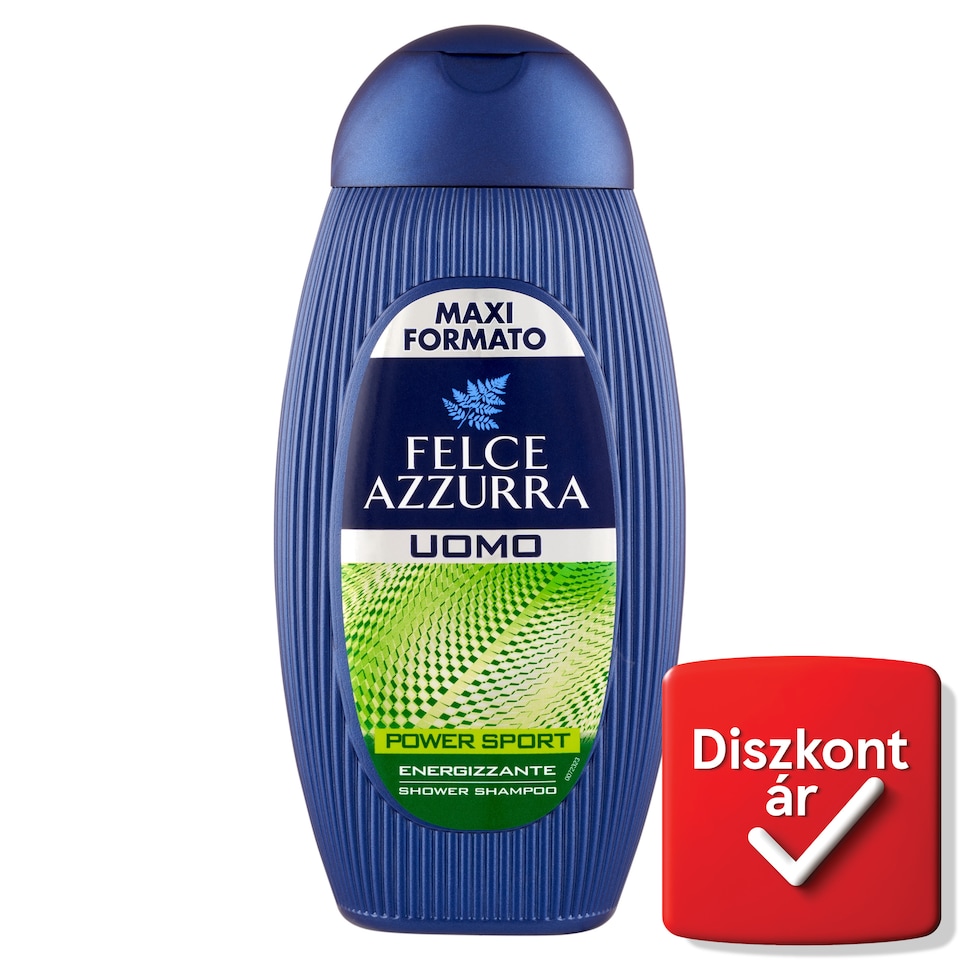 Felce Azzurra Power Sport 2 in 1 Shampoo and Shower Gel for Men 400 ml