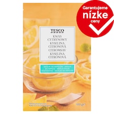Tesco Kyselina citrónová 100 g