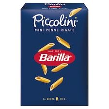 Barilla Piccolini Mini Penne Rigate 500g