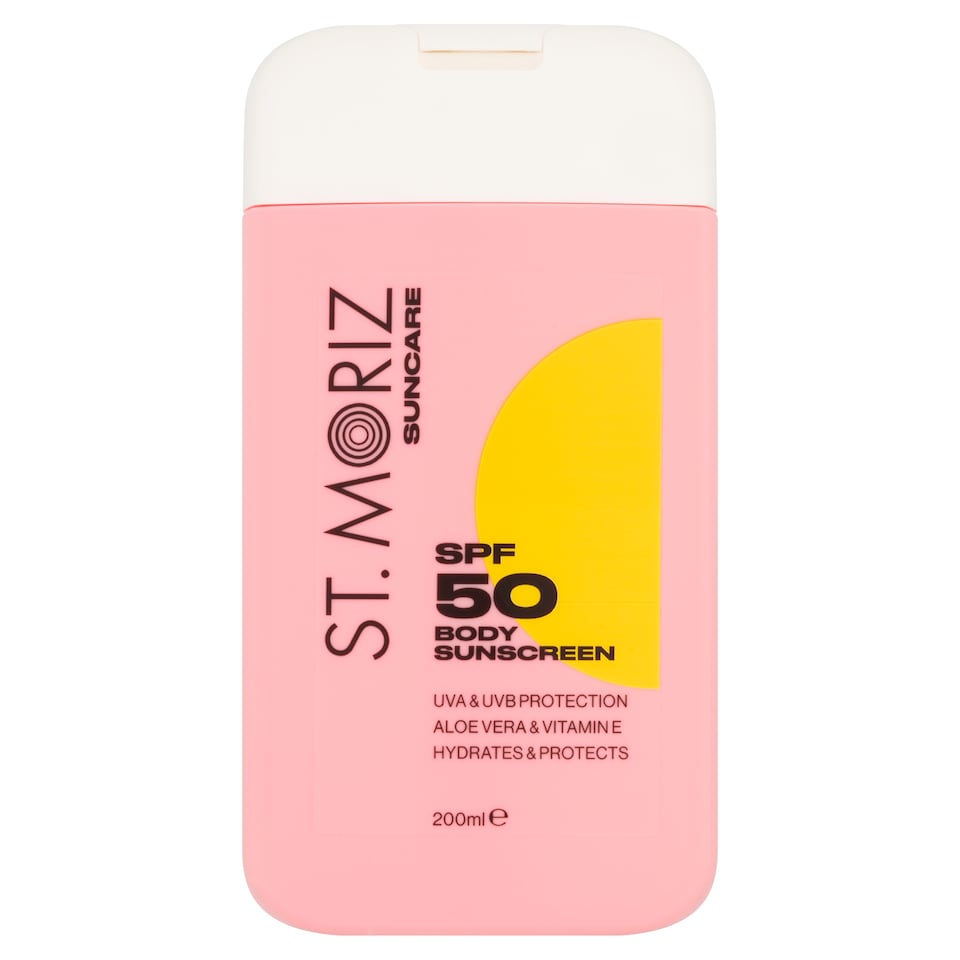 St Moriz Suncare SPF 50 Body Sunscreen 200ml