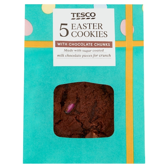 Tesco Easter Cookies 5 Pack Tesco Groceries