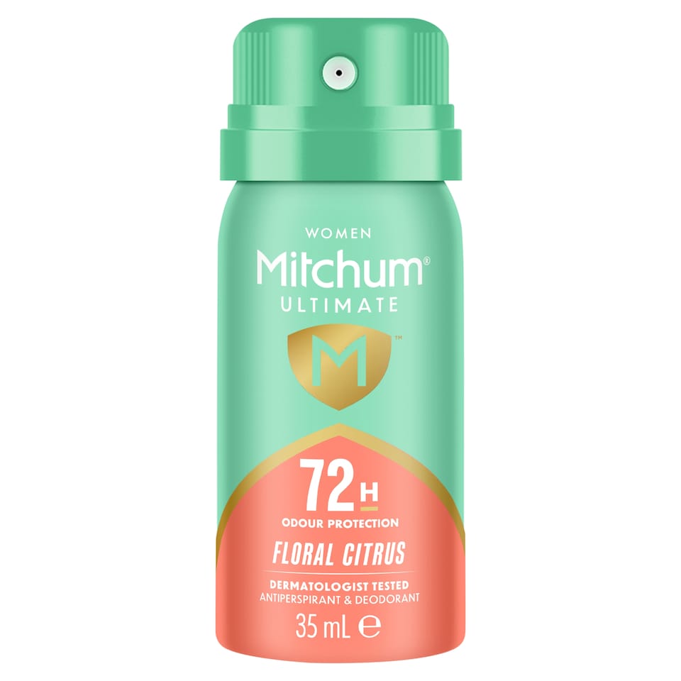 Mitchum Ultimate 72hr Aerosol Floral Citrus 35ml