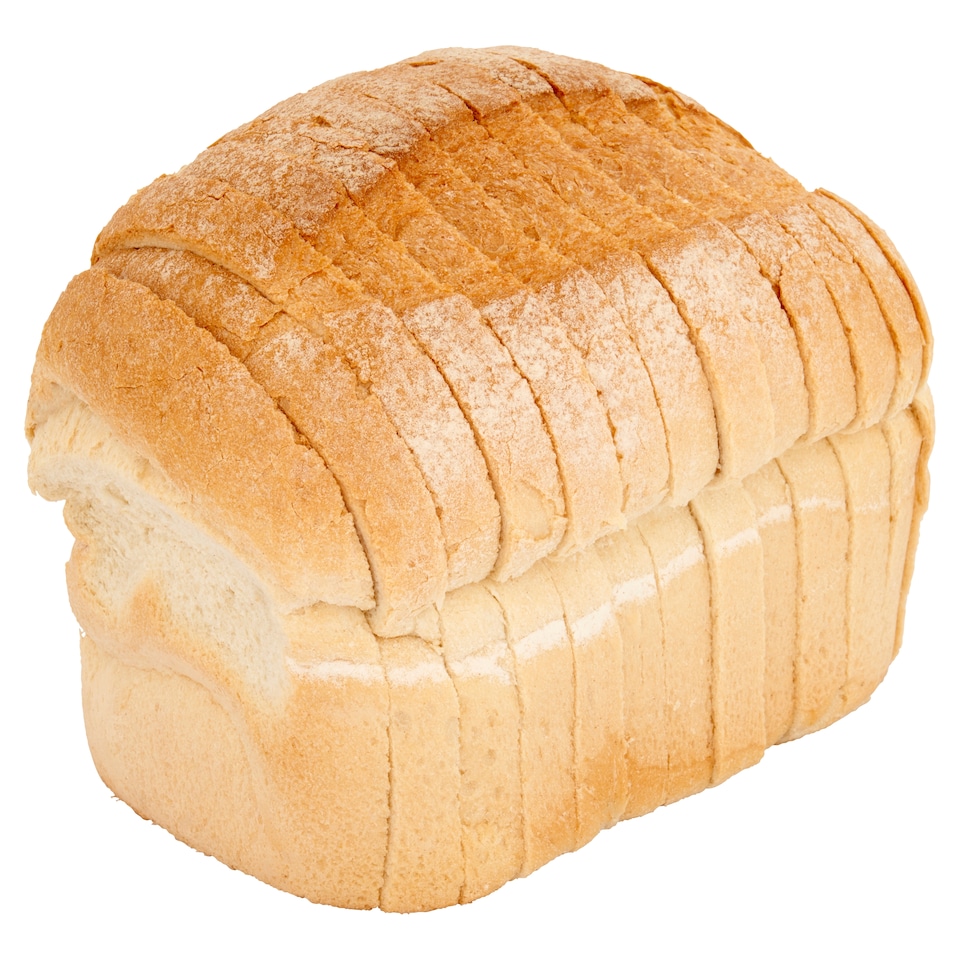 image 1 of Tesco Crusty White Farmhouse Sliced Bread 400G