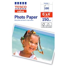 Tesco Everyday Value 6X4 Photo Paper 100 Sheet Pack
