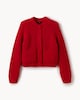 image 5 of F&F Chunky Knitted Cardigan in Red