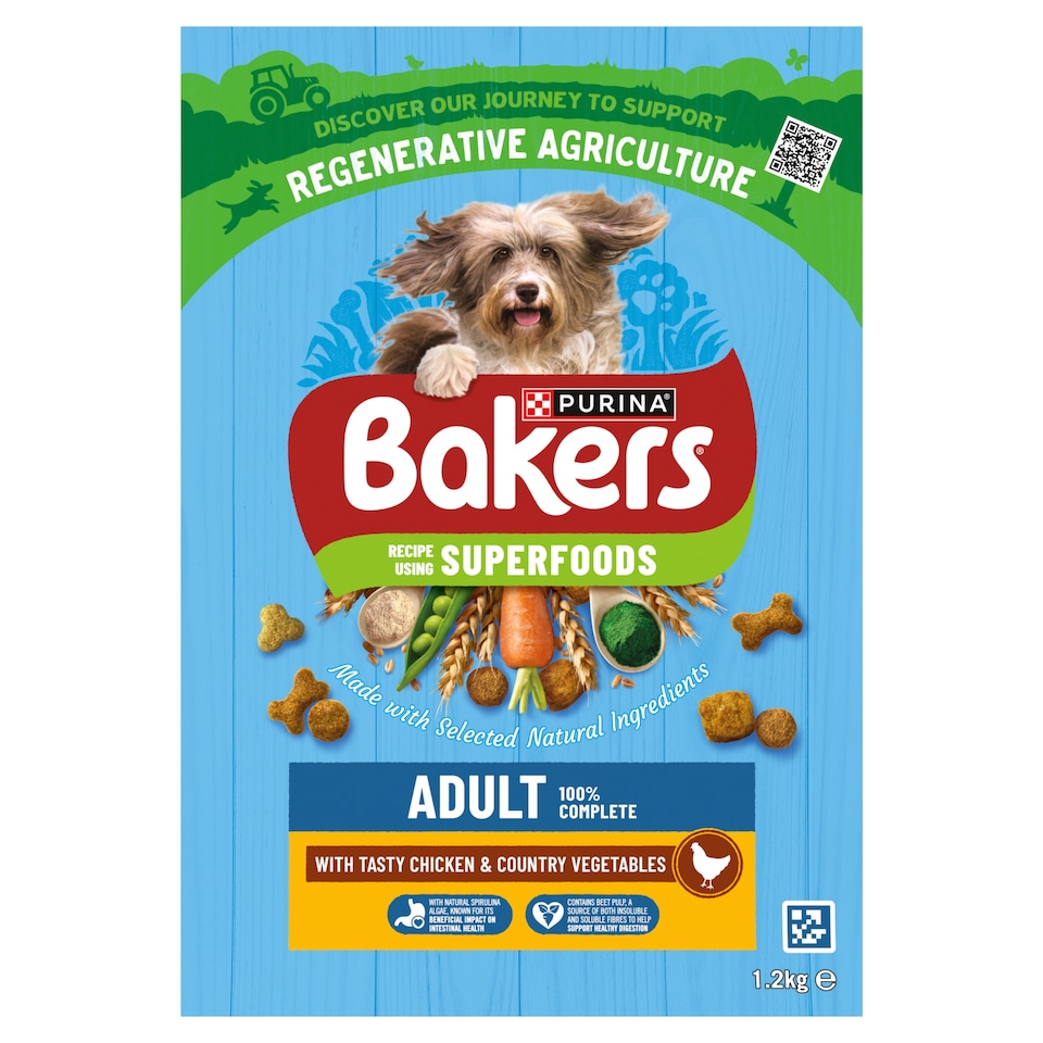 image 1 of Bakers Dog Food Chicken And Vegetables 1.2Kg