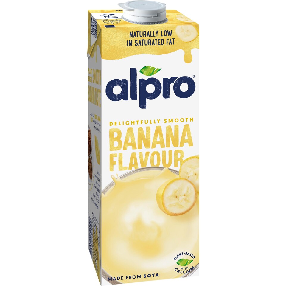 obrázok 1 z ALPRO Sójový nápoj s banánovou príchuťou, 1L
