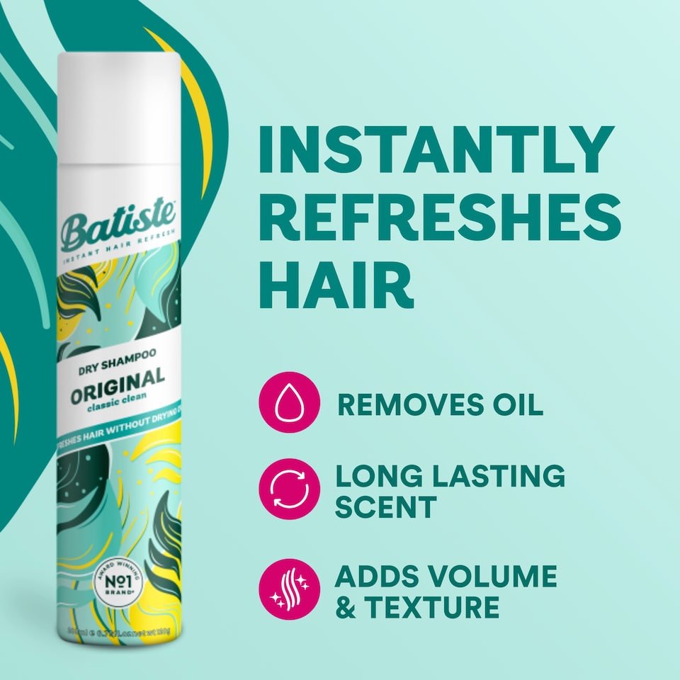 image 1 of Batiste Original Dry Shampoo 350Ml