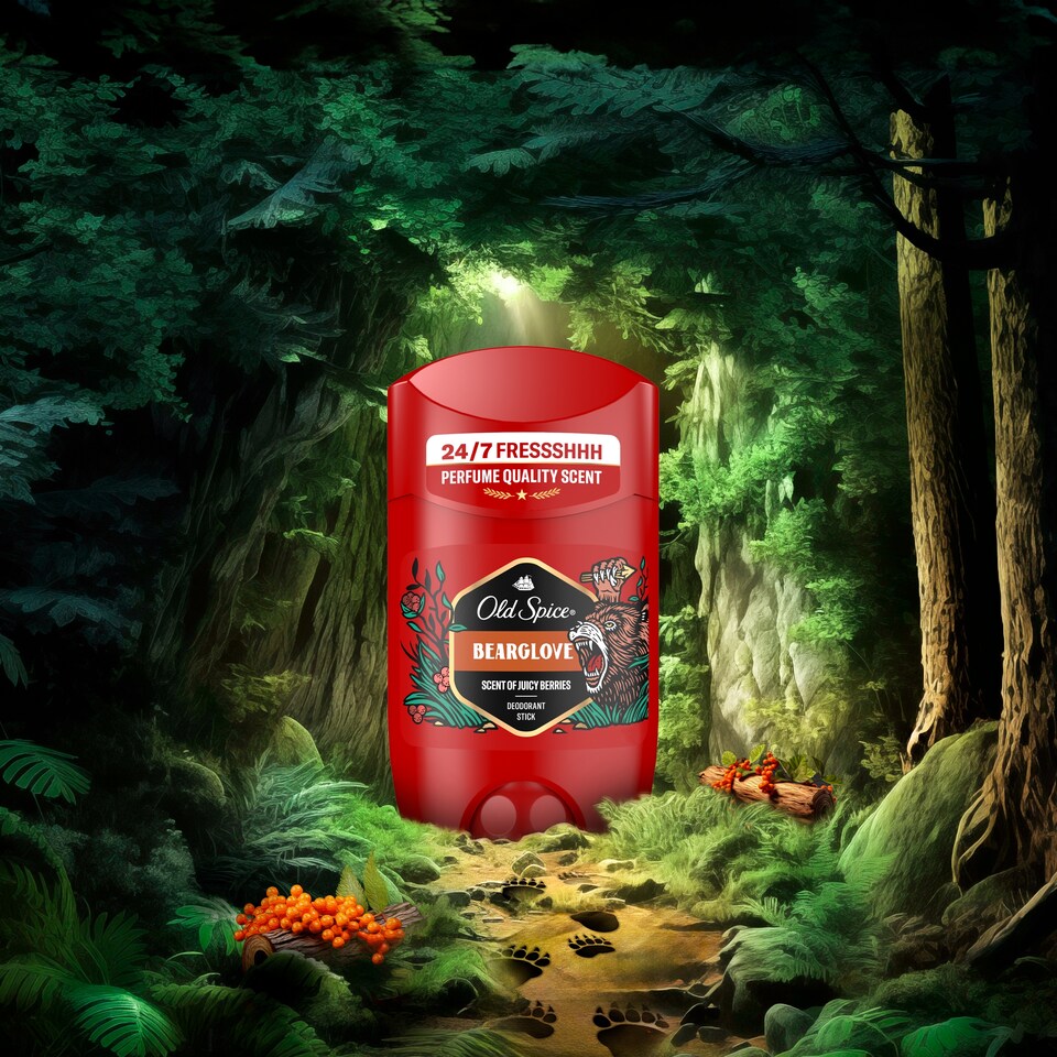 image 1 of Old Spice Bearglove Men's Deodorant Stick 50ml
