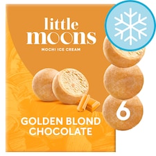 Little Moons Golden Blond Chocolate Ice Cream 6X32g