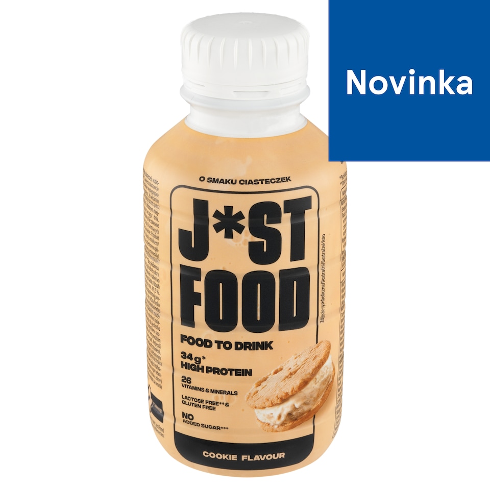 Just Food Lactose-Free Drink with Biscuit Flavor 500 ml