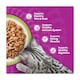 image 3 of Whiskas Adult Wet Cat Food Pouches Mixed Menu in Jelly 12x85g