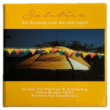 Solstice Light Up LED Tent Bunting 5m.