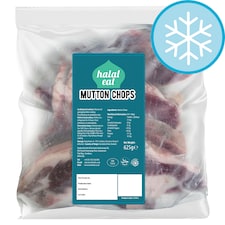 Halal Eat Mutton Chops 625g