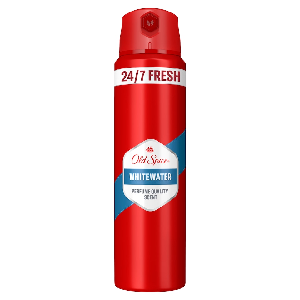 Old Spice Whitewater Deo Spray Férfiaknak, 200 ml
