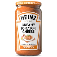 Heinz Creamy Tomato & Cheese Sauce 490g