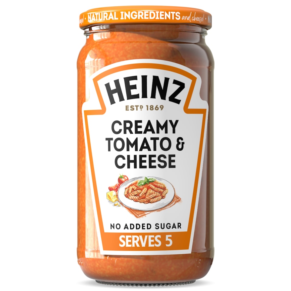 image 1 of Heinz Creamy Tomato & Cheese Sauce 490g
