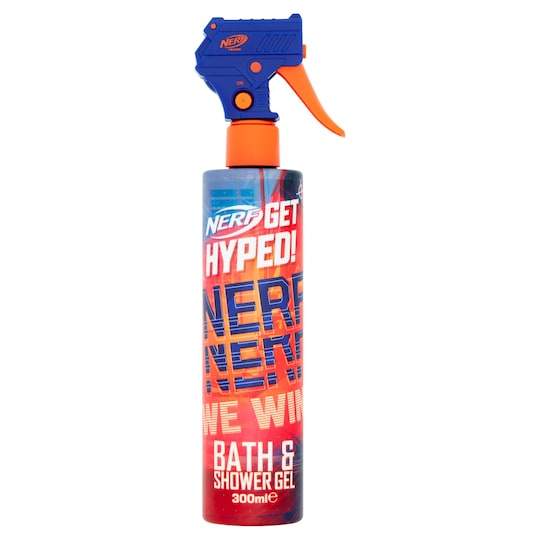 Nerf Trigger Bath & Shower Gel 300Ml Tesco Groceries