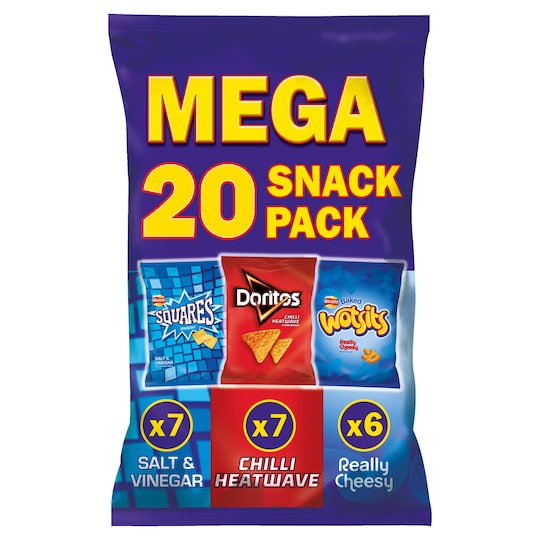 Walkers Variety Snacks 20 Pack 463g Tesco Groceries