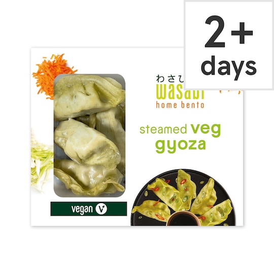 Wasabi Steamed Vegetable Gyoza 115G Tesco Groceries