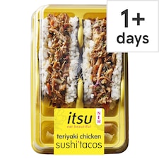 itsu teriyaki chicken sushi taco 213g