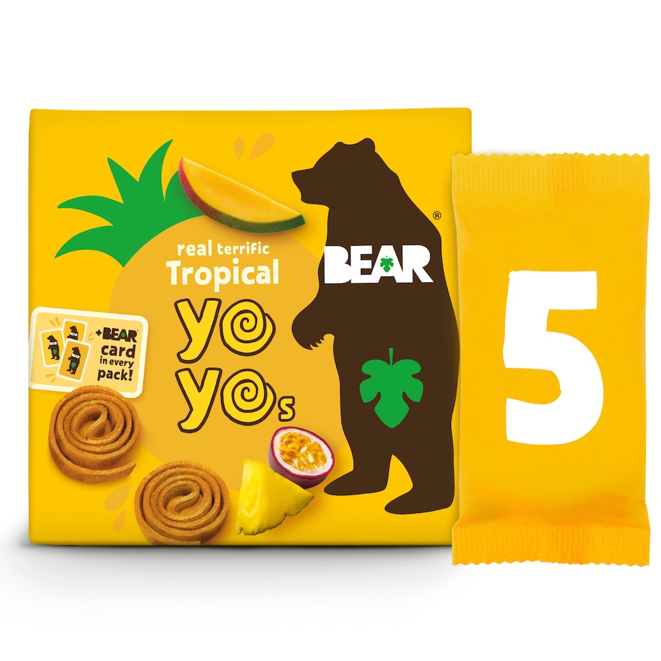 Bear Tropical Yo Yos 5 x 20g