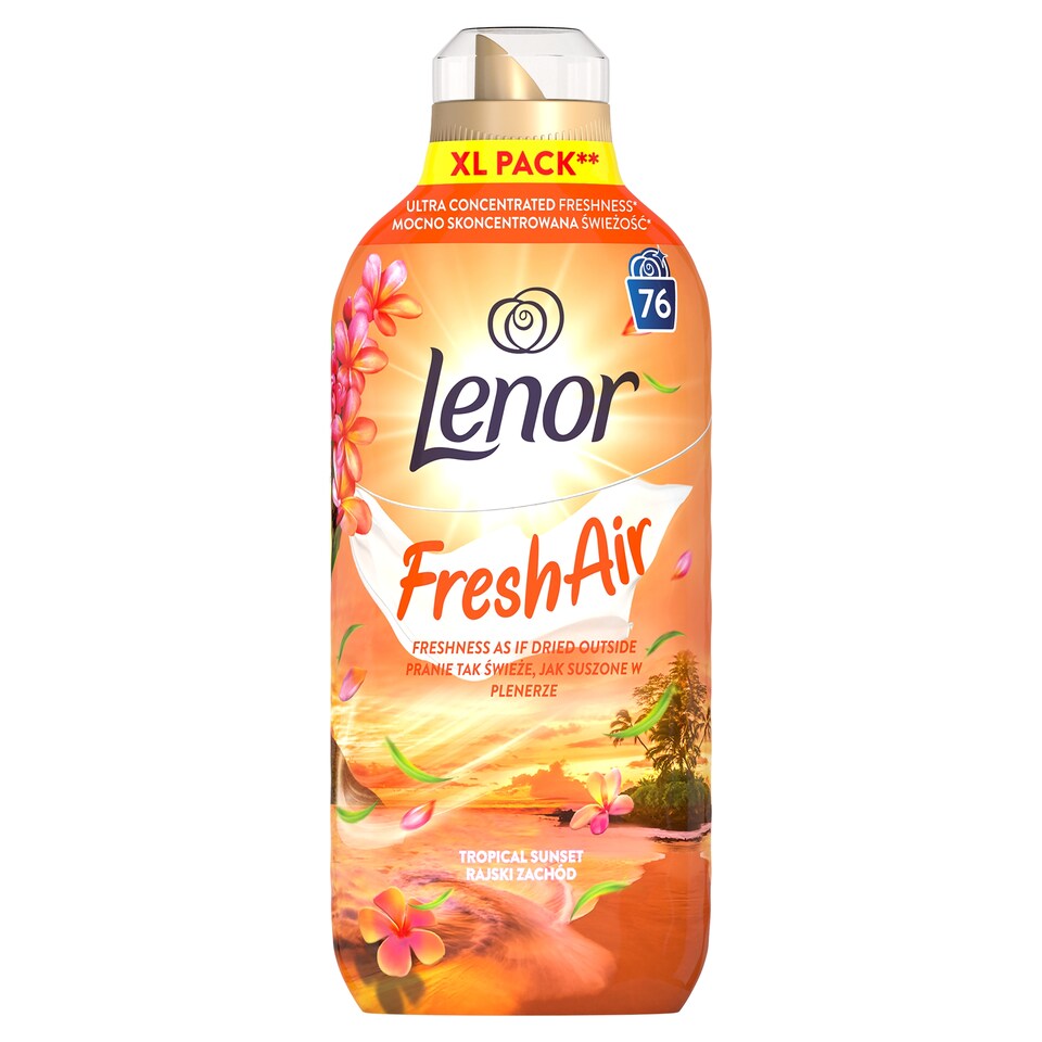 obrázok 1 z Lenor Fresh Air Tropical Sunset Aviváž 76 Praní
