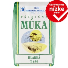 Mlyn Pohronský Ruskov Pšeničná múka hladká T 650 1 kg