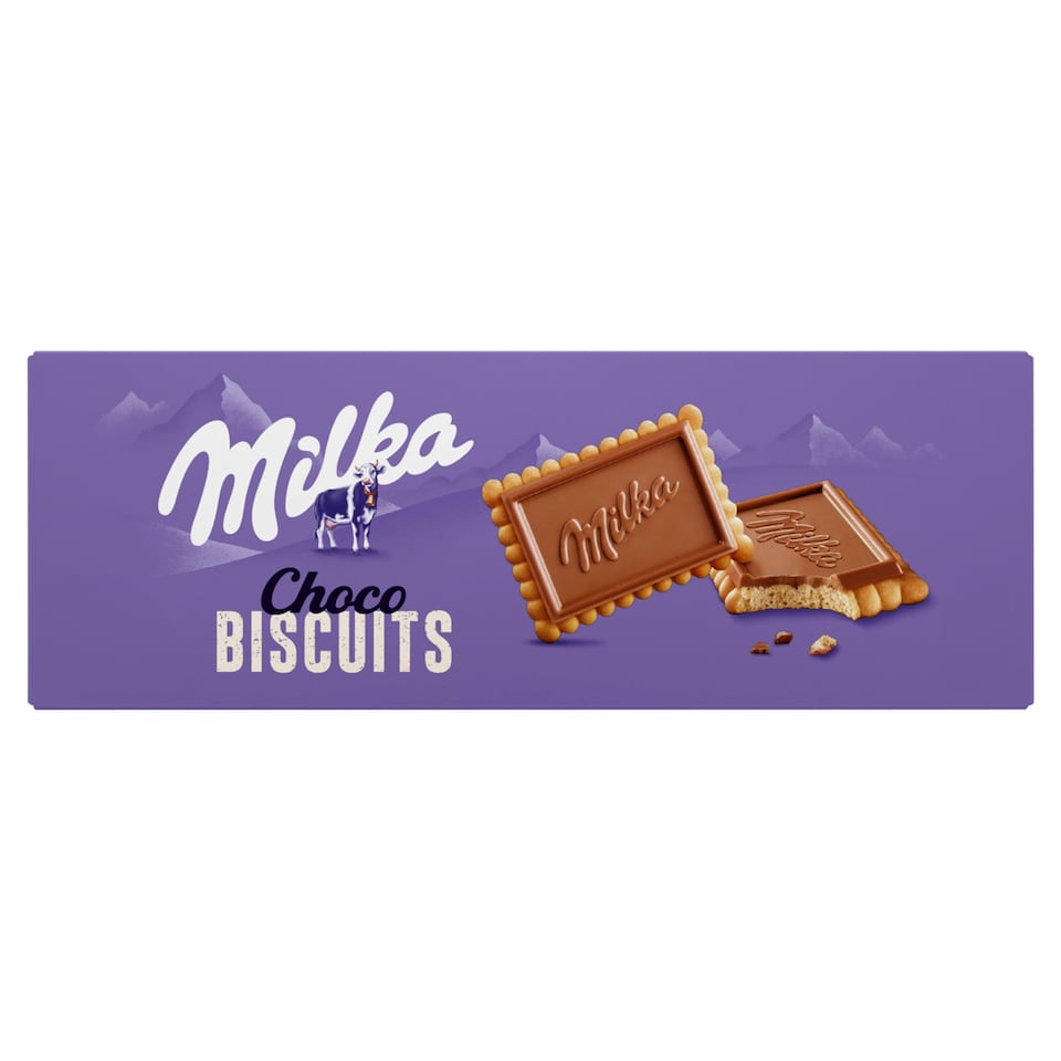 Milka sušenky Choco Biscuits s čokoládou 150g
