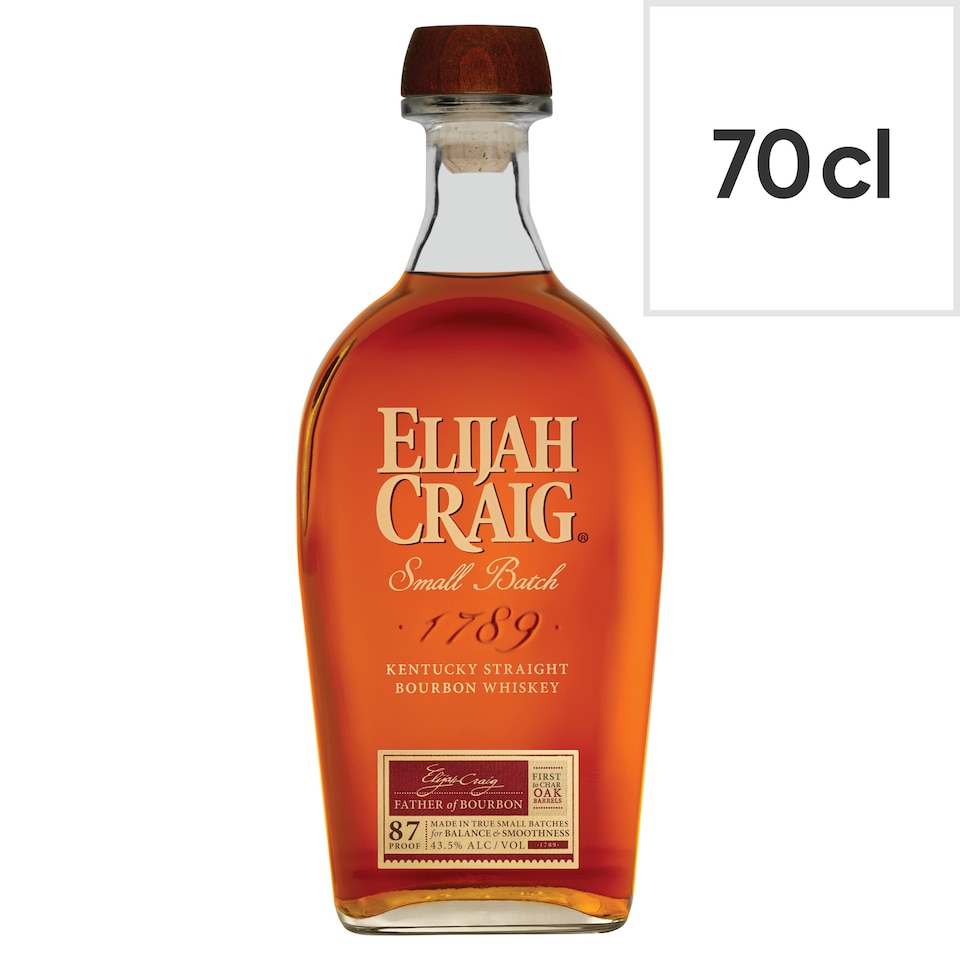 image 1 of Elijah Craig Small Batch Bourbon Whiskey 70cl