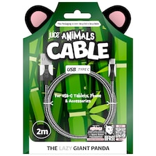 Juice Animals Panda 2M Type C Braided
