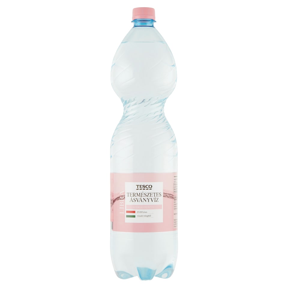 Tesco Libra szénsavmentes természetes ásványvíz 1,5 l