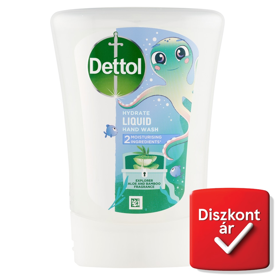 image 1 of Dettol Explorer Aloe & Bamboo Fragrance Hydrate Liquid Hand Wash 250 ml