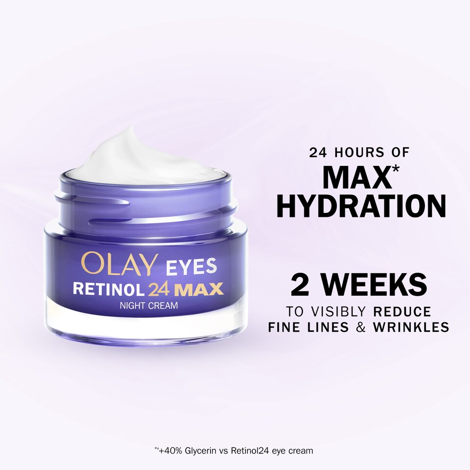 image 1 of Olay Retinol 24 Max Night Eye Cream Fragrance Free 15Ml