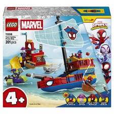 LEGO Marvel Spidey Amazing Friends 11208 Team Spidey Pirate Ship