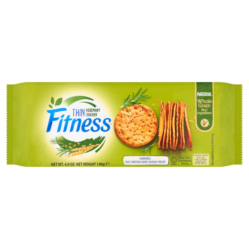 Nestle Fitness Thin Rosemary Crackers 140g