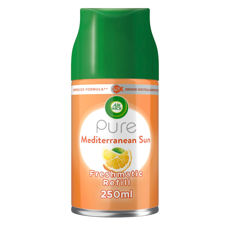 Airwick Air Freshener Single Refill Mediterranean 250 Ml