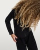 image 3 of F&F Active Girls Zip Up Jacket in Black